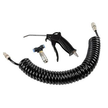 L9718.7 . ΠΙΣΤΟΛΙ ΑΕΡΑ ΜΕ ΣΠΙΡΑΛ P-3 8mm 5m 13bar kg/cm2  ME ΣΥΝΔΕΣΜΟΣ ΑΕΡΑ T 8mm