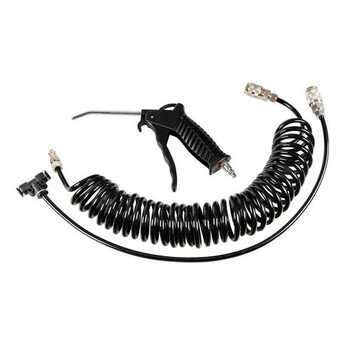 L9718.9 . ΠΙΣΤΟΛΙ ΑΕΡΑ ΜΕ ΣΠΙΡΑΛ P-5 6mm 5m 10bar kg/cm2  ME ΣΥΝΔΕΣΜΟΣ ΑΕΡΑ T 6mm ΤΑΧΕΙΑΣ ΕΛΕΥΘΕΡΩΣΗΣ