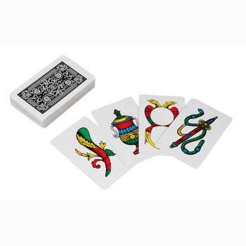 L9949.2 . NEAPOLITAN ΠΑΙΧΝΙΔΙ ΜΕ ΚΑΡΤΕΣ 100% PVC ΜΕ ΔΙΑΣΤΑΣΕΙΣ ΚΑΡΤΑΣ 83x52mm