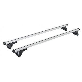 N15064 . ΜΠΑΡΕΣ ΟΡΟΦΗΣ ΑΛΟΥΜΙΝΙΟΥ NOWA (S) 108cm ME FLUSH RAILING 2ΤΕΜ. ME ΚΛΕΙΔΙ