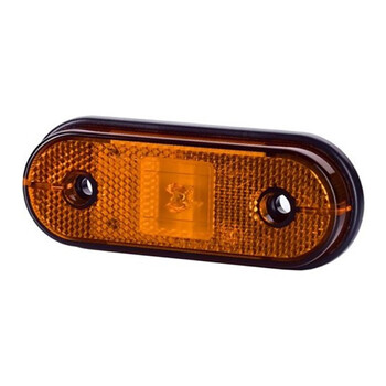 WMLHOR633/MT . ΦΩΣ ΟΓΚΟΥ ΑΝΑΚΛΑΣΤΙΚΟ  LD633 12/24V 1LED HORPOL ΠΟΡΤΟΚΑΛΙ (11,2 x 4 cm) -1ΤΕΜ.