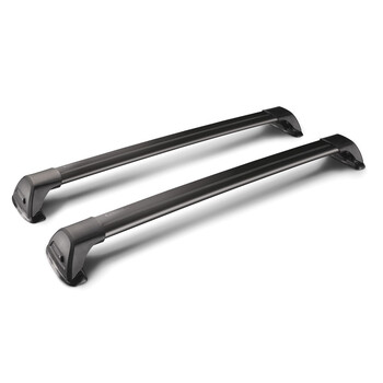 Y8050234 . ΜΠΑΡΕΣ ΟΡΟΦΗΣ ΑΛΟΥΜΙΝΙΟΥ FLUSH BAR MIXED YAKIMA 95+100 cm (ΜΑΥΡΟ ΧΡΩΜΑ/ΜΕ ΚΛΕΙΔΑΡΙΕΣ) ΓΙΑ ΟΛΕΣ ΤΙΣ ΟΡΟΦΕΣ - 2 ΤΕΜ.