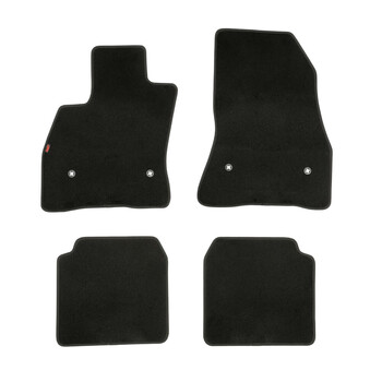 L2325.4 . FIAT 500L 06/2017+ / FIAT 500L CROSS 06/2017+ / FIAT 500L WAGON 06/2017-03/2021 ΜΑΡΚΕ ΠΑΤΑΚΙΑ EXECUTIVE ΜΟΚΕΤΑ ΣΕ ΜΑΥΡΟ ΧΡΩΜΑ ΧΩΡΙΣ ΚΟΥΜΠΩΜΑΤΑ LAMPA  - 4 ΤΕΜ.