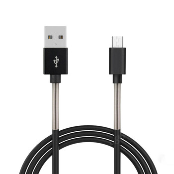01431/AM . ΚΑΛΩΔΙΟ ΤΑΧΕΙΑΣ ΦΟΡΤΙΣΗΣ USB ΓΙΑ MICRO USB 2,4A 100cm AMiO - 1 ΤΕΜ.