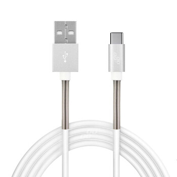 01433/AM . ΚΑΛΩΔΙΟ ΦΟΡΤΙΣΗΣ ΚΑΙ ΣΥΓΧΡΟΝΙΣΜΟΥ USB TYPE C 2,4A 100cm FULL LINK AMiO - 1 ΤΕΜ.