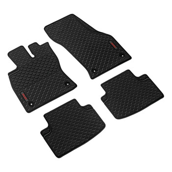 L2631.8 . AUDI A3 5D 2012-2020 / VW GOLF 7 SPORTSVAN  ΠΑΤΑΚΙΑ ΜΑΡΚΕ ΛΑΣΤΙΧΟ PILOT ECO GOMMA STYLE A (ΜΕ ΚΟΥΜΠΩΜΑΤΑ) LAMPA - 4 ΤΕΜ.