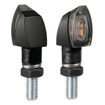 9050.4-LM . ΦΛΑΣ ΜΟΤΟ VOLT ΜΑΥΡΑ ΑΠΟ ΑΛΟΥΜΙΝΙΟ 12V SMD LED (36x18 mm) -2ΤΕΜ.