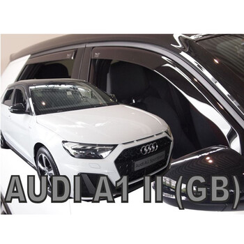 ΑΝΕΜ.SET10268 . AUDI A1 5D 2018+ ΣΕΤ ΑΝΕΜΟΘΡΑΥΣΤΕΣ ΑΥΤΟΚΙΝΗΤΟΥ ΑΠΟ ΕΥΚΑΜΠΤΟ ΦΙΜΕ ΠΛΑΣΤΙΚΟ HEKO - 4 ΤΕΜ.
