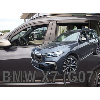 ΑΝΕΜ.SET11181 . BMW X7 G07 5D 2018+ ΣΕΤ ΑΝΕΜΟΘΡΑΥΣΤΕΣ ΑΥΤΟΚΙΝΗΤΟΥ ΑΠΟ ΕΥΚΑΜΠΤΟ ΦΙΜΕ ΠΛΑΣΤΙΚΟ HEKO - 4 ΤΕΜ.