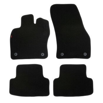 L2327.9 . SEAT ATECA 5D 07/2016+ ΜΑΡΚΕ ΠΑΤΑΚΙΑ EXECUTIVE ΜΟΚΕΤΑ ΣΕ ΜΑΥΡΟ ΧΡΩΜΑ ME ΚΟΥΜΠΩΜΑΤΑ LAMPA  - 4 ΤΕΜ.