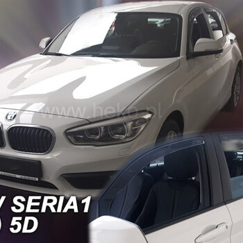 ΑΝΕΜ.SET11159 . BMW ΣΕΙΡΑ 1 F20 5D 2011-2019 ΣΕΤ ΑΝΕΜΟΘΡΑΥΣΤΕΣ ΑΥΤΟΚΙΝΗΤΟΥ ΑΠΟ ΕΥΚΑΜΠΤΟ ΦΙΜΕ ΠΛΑΣΤΙΚΟ HEKO - 4 ΤΕΜ.