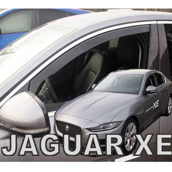ΑΝΕΜ.18310 . JAGUAR XE 4D 2015+ ΖΕΥΓΑΡΙ ΑΝΕΜΟΘΡΑΥΣΤΕΣ ΑΠΟ ΕΥΚΑΜΠΤΟ ΦΙΜΕ ΠΛΑΣΤΙΚΟ HEKO - 2 ΤΕΜ.