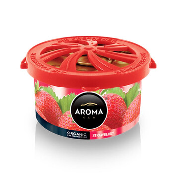 A92091/AM . ΑΡΩΜΑΤΙΚΟ ΣΕ ΚΟΝΣΕΡΒΑ AROMA ORGANIC - ΦΡΑΟΥΛΑ (STRAWBERRY) (40gr) AMiO - 1 ΤΕΜ.