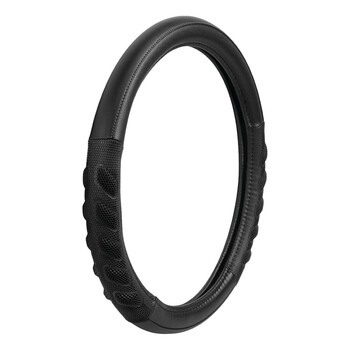 L3293.7 . ΚΑΛΥΜΜΑ ΤΙΜΟΝΙΟΥ SPA (M) 37/39cm ΔΕΡΜΑΤΙΝΗ ΜΑΥΡΟ ΑΟΣΜΟ ECO-FRIENDLY