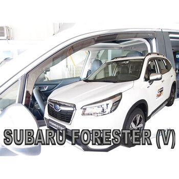 ΑΝΕΜ.28527 . SUBARU FORESTER 5D 2019+ ΖΕΥΓΑΡΙ ΑΝΕΜΟΘΡΑΥΣΤΕΣ ΑΠΟ ΕΥΚΑΜΠΤΟ ΦΙΜΕ ΠΛΑΣΤΙΚΟ HEKO - 2 ΤΕΜ.