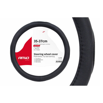 01364/AM . ΚΑΛΥΜΜΑ ΤΙΜΟΝΙΟΥ 35/37CM SWC-09-S ΜΑΥΡΟ ΑΜΙΟ AMiO - 1 ΤΕΜ.