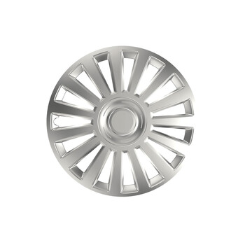 11091/AM . ΤΑΣΙ 15 INCH HUBCAP LUXURY ΑΣΗΜΙ AMiO - 1 ΤΕΜ.