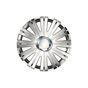 11532/AM . ΤΑΣΙ 14  INCH HUBCAP RC ACTIVE ΑΣΗΜΙ AMiO - 1 ΤΕΜ.
