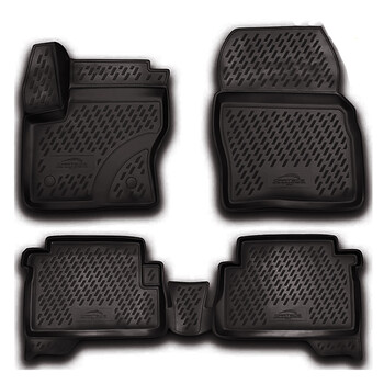 NLC.3D.16.42.210K/NV . FORD KUGA 5D 2013-2019 ΜΑΡΚΕ ΠΑΤΑΚΙΑ ΣΕ ΣΚΑΦΗ TPE ΛΑΣΤΙΧΟ ΣΕ ΜΑΥΡΟ ΧΡΩΜΑ NOVLINE - 4 ΤΕΜ.