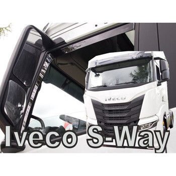 ΑΝΕΜ.18110/TRUCK . IVECO S-WAY 2019+ ΖΕΥΓΑΡΙ ΑΝΕΜΟΘΡΑΥΣΤΕΣ ΦΟΡΤΗΓΟΥ ΑΠΟ ΕΥΚΑΜΠΤΟ ΦΙΜΕ ΠΛΑΣΤΙΚΟ HEKO - 2 ΤΕΜ.