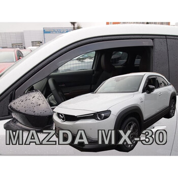 ΑΝΕΜ.23177 . MAZDA MX-30 5D 2020+ ΖΕΥΓΑΡΙ ΑΝΕΜΟΘΡΑΥΣΤΕΣ ΑΠΟ ΕΥΚΑΜΠΤΟ ΦΙΜΕ ΠΛΑΣΤΙΚΟ HEKO - 2 ΤΕΜ.