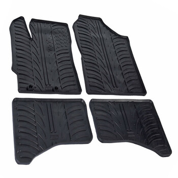 L2457.8 . TOYOTA YARIS MONO ΥΒΡΙΔΙΚΟ 3D / 5D 10/2011-12/2020 ΜΑΡΚΕ ΠΑΤΑΚΙΑ SUMISURA ΛΑΣΤΙΧΟ ΣΕ ΜΑΥΡΟ ΧΡΩΜΑ ME ΚΟΥΜΠΩΜΑΤΑ LAMPA - 4 ΤΕΜ.