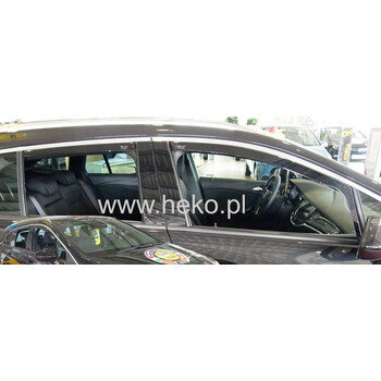 ΑΝΕΜ.SET25393 . OPEL ASTRA K 5D 2015+ SPORT TOURER WAGON  ΣΕΤ ΑΝΕΜΟΘΡΑΥΣΤΕΣ ΑΠΟ ΕΥΚΑΜΠΤΟ ΦΙΜΕ ΠΛΑΣΤΙΚΟ HEKO - 4 ΤΕΜ.