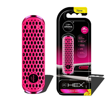 A83582/AM . ΑΡΩΜΑΤΙΚΟ (ΚΡΕΜΑΣΤΟ ή ΑΕΡΑΓΩΓΟΥ) AROMA FANCY SHAPES HEX – ΤΣΙΧΛΟΦΟΥΣΚΑ AMiO – 1 ΤΕΜ.