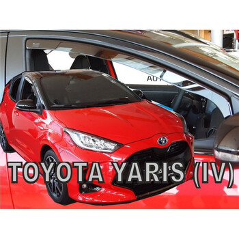 ΑΝΕΜ.29665 . TOYOTA YARIS 5D 2019+ ΖΕΥΓΑΡΙ ΑΝΕΜΟΘΡΑΥΣΤΕΣ ΑΠΟ ΕΥΚΑΜΠΤΟ ΦΙΜΕ ΠΛΑΣΤΙΚΟ HEKO - 2 ΤΕΜ.