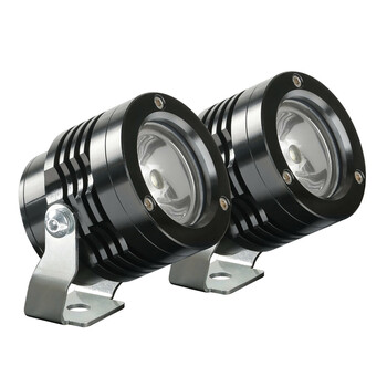 9053.3-LM . ΠΡΟΒΟΛΕΙΣ ΣΤΡΟΓΓΥΛΟΙ  ΜΕ ΒΑΣΗ O-LUX 1LED SMD 6000K 1800LM 12V 18W  ΚΑΡΦΙ 36Δχ68Υχ55Β mm  ΜΑΥΡΑ 2 ΤΕΜ