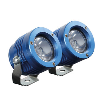9053.4-LM . ΠΡΟΒΟΛΕΙΣ ΣΤΡΟΓΓΥΛΟΙ  ΜΕ ΒΑΣΗ O-LUX 1LED SMD 6000K 1800LM 12V 18W  ΚΑΡΦΙ 36Δχ68Υχ55Β mm ΜΠΛΕ 2 ΤΕΜ
