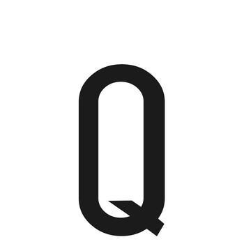 L0766.7 . ΑΥΤΟΚΟΛΛΗΤΟ ΓΡΑΜΜΑ ΠΙΝΑΚΙΔΩΝ 60x30cm "Q"