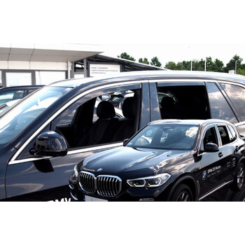 ΑΝΕΜ.SET11193 . BMW X5 G05 5D 2018+ -ΣΕΤ ΑΝΕΜΟΘΡΑΥΣΤΕΣ ΑΥΤΟΚΙΝΗΤΟΥ ΑΠΟ ΕΥΚΑΜΠΤΟ ΦΙΜΕ ΠΛΑΣΤΙΚΟ HEKO - 4 ΤΕΜ.