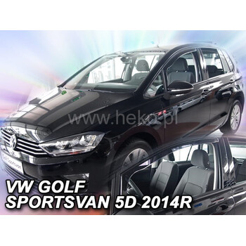 ΑΝΕΜ.31197 . VW GOLF SPORTSVAN 5D 2014- ΖΕΥΓΑΡΙ ΑΝΕΜΟΘΡΑΥΣΤΕΣ ΑΥΤΟΚΙΝΗΤΟΥ ΑΠΟ ΕΥΚΑΜΠΤΟ ΦΙΜΕ ΠΛΑΣΤΙΚΟ HEKO - 2 ΤΕΜ.