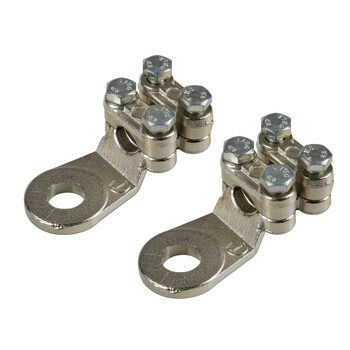 L6992.8 . ΑΚΡΟΔΕΚΤΕΣ ΚΑΛΩΔΙΩΝ ΜΠΑΤΑΡΙΑΣ 70mm²  ΜΕ ΤΡΥΠΑ 12mm ΜΕ ΔΙΠΛΗ ΠΛΑΚΑ ΣΥΣΦΙΞΗΣ 2ΤΕΜ