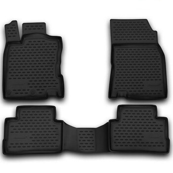CARNIS00041/NV . NISSAN QASHQAI 2014+ / 2018-2021 ΜΑΡΚΕ ΠΑΤΑΚΙΑ ΣΕ ΣΚΑΦΗ TPE ΛΑΣΤΙΧΟ ΣΕ ΜΑΥΡΟ ΧΡΩΜΑ NOVLINE - 4 ΤΕΜ.