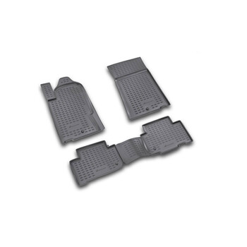 NLC.61.08.210N/NV . SSANGYONG REXTON 11/2006-2017 ΜΑΡΚΕ ΠΑΤΑΚΙΑ ΣΕ ΣΚΑΦΗ TPE ΛΑΣΤΙΧΟ ΣΕ ΜΑΥΡΟ ΧΡΩΜΑ NOVLINE - 4 ΤΕΜ.