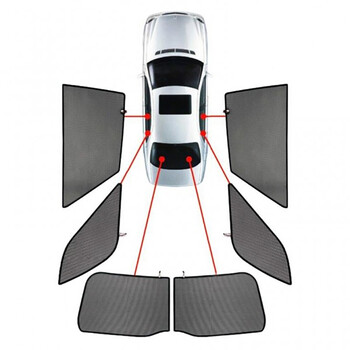 PVC.BMW-X5-5-D . BMW X5 (G05) 5D 2018> ΚΟΥΡΤΙΝΑΚΙΑ ΜΑΡΚΕ	CARSHADES - 6 ΤΕΜ.