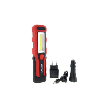02171/AM . ΦΑΚΟΣ WT02 12/24/230V/MICRO USB COB LED 150/300lm 3W ΜΕ ΜΑΓΝΗΤΙΚΗ ΒΑΣΗ+ΓΑΝΤΖΟΣ