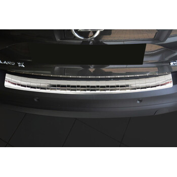 6831021/SD . OPEL GRANDLAND X 2017+ TRIM ΜΑΡΚΕ ΠΟΡΤ ΜΠΑΓΚΑΖ ΧΡΩΜΙΟ S-DIZAYN -1 TEM.