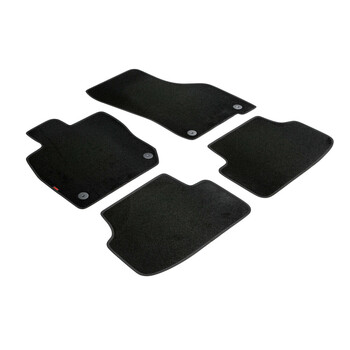 L2333.5 . AUDI A3 SPORTBACK 05/2020+ ΜΑΡΚΕ ΠΑΤΑΚΙΑ EXECUTIVE ΜΟΚΕΤΑ ΣΕ ΜΑΥΡΟ ΧΡΩΜΑ ΜΕ ΚΟΥΜΠΩΜΑΤΑ LAMPA  - 4 ΤΕΜ.