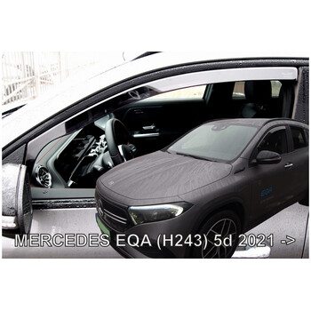 ΑΝΕΜ.23635 . MERCEDES EQA H243 5D 2021+  ΖΕΥΓΑΡΙ ΑΝΕΜΟΘΡΑΥΣΤΕΣ ΑΠΟ ΕΥΚΑΜΠΤΟ ΦΙΜΕ ΠΛΑΣΤΙΚΟ HEKO - 2 ΤΕΜ.