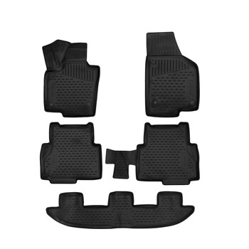 ELEMENT3D4402210K/NV . SEAT ALHAMBRA MPV 7N MK2 2017+ ΜΑΡΚΕ ΠΑΤΑΚΙΑ ΣΕ ΣΚΑΦΗ TPE ΛΑΣΤΙΧΟ ΣΕ ΜΑΥΡΟ ΧΡΩΜΑ NOVLINE - 5 ΤΕΜ.