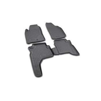 NLC.35.07.210/NV . MITSUBISHI PAJERO SPORT 1997-2008 ΜΑΡΚΕ ΠΑΤΑΚΙΑ ΣΕ ΣΚΑΦΗ TPE ΛΑΣΤΙΧΟ ΣΕ ΜΑΥΡΟ ΧΡΩΜΑ NOVLINE - 4 ΤΕΜ.