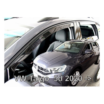 ΑΝΕΜ.31029 . VW TAIGO 5D 2020+ ​ ΖΕΥΓΑΡΙ ΑΝΕΜΟΘΡΑΥΣΤΕΣ ΑΠΟ ΕΥΚΑΜΠΤΟ ΦΙΜΕ ΠΛΑΣΤΙΚΟ HEKO - 2 ΤΕΜ.