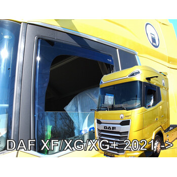 ΑΝΕΜ.13156/TRUCK . DAF XF/XG/XG+ 2021+ ΜΕ ΚΑΜΕΡΑ  ΖΕΥΓΑΡΙ ΑΝΕΜΟΘΡΑΥΣΤΕΣ ΦΟΡΤΗΓΟΥ ΑΠΟ ΕΥΚΑΜΠΤΟ ΦΙΜΕ ΠΛΑΣΤΙΚΟ HEKO - 2 ΤΕΜ.