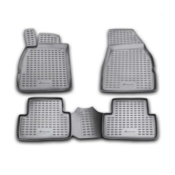 NLC.41.07.210/NV . RENAULT MEGANE II 10/2002-10/2008 ΜΑΡΚΕ ΠΑΤΑΚΙΑ ΣΕ ΣΚΑΦΗ TPE ΛΑΣΤΙΧΟ ΣΕ ΜΑΥΡΟ ΧΡΩΜΑ NOVLINE - 4 ΤΕΜ.