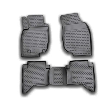 NLC.48.52.210K/NV . TOYOTA HILUX 4D 2011-2015 ΜΑΡΚΕ ΠΑΤΑΚΙΑ ΣΕ ΣΚΑΦΗ TPE ΛΑΣΤΙΧΟ ΣΕ ΜΑΥΡΟ ΧΡΩΜΑ NOVLINE - 4 ΤΕΜ.