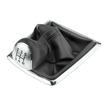 GZB-FR-015/AJ . FORD FOCUS II 2004/FIESTA 2008 ΠΟΜΟΛΟ ΤΑΧΥΤΗΤΩΝ  ΜΕ ΕΝΔΕΙΞΗ 5 ΤΑΧΥΤΗΤΩΝ ΚΑΙ ΜΑΥΡΗ ΦΟΥΣΚΑ AJS