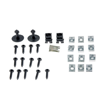 EZC-AU-035/AJ . AUDI A4 B6 2004>/A4 B7 2007> ΚΛΙΠ ΣΤΕΡΕΩΣΗΣ ΚΑΛΥΜΜΑΤΟΣ ΚΙΝΗΤΗΡΑ 30ΤΕΜ.